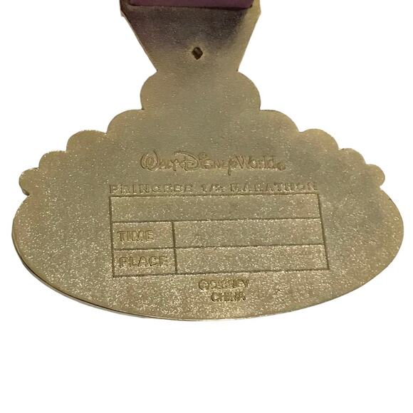 Run Disney Princess Half Marathon medal from 2012 - Picture 4 of 4